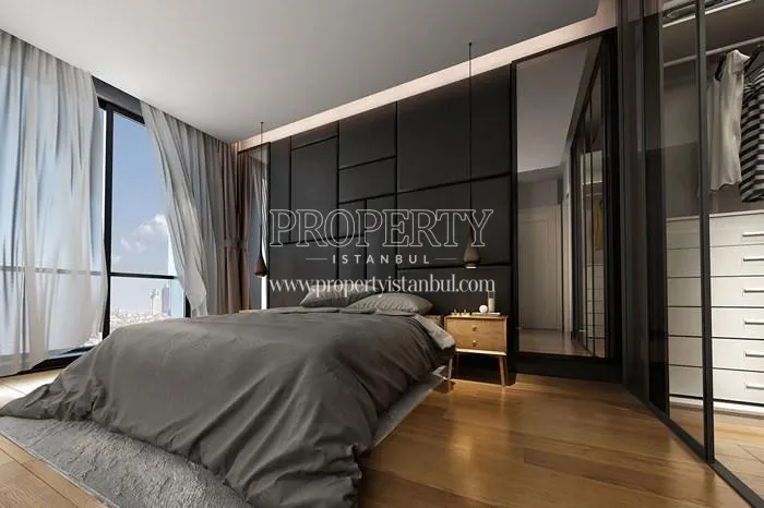 Small master bedroom in Mevsim Istanbul