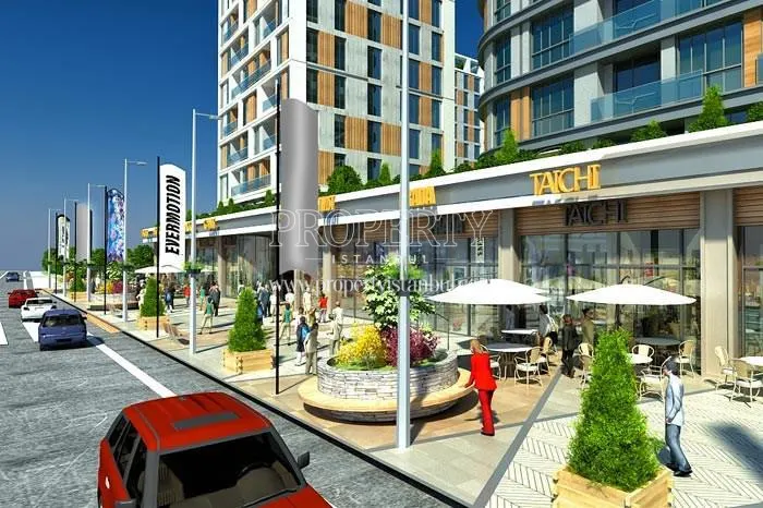 Cafes and restaurants in the Meydan Halkali compound