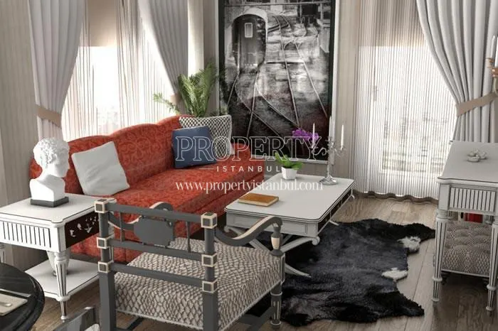 One of the living rooms in Meydan Halkali