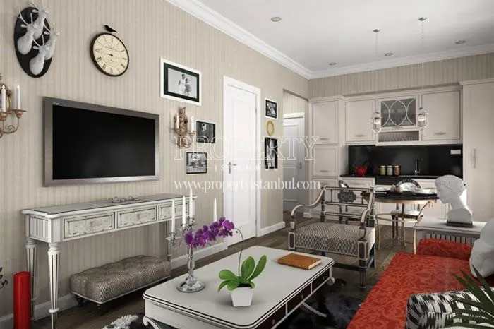 Small living room in Meydan Halkali