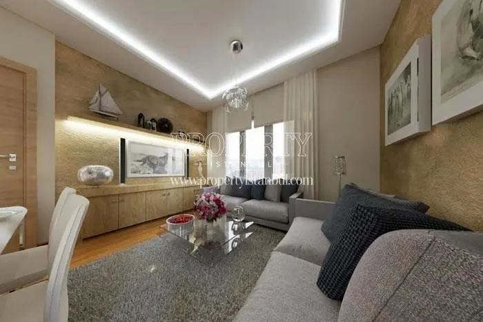 One of the living rooms in Mihenk Rezidans