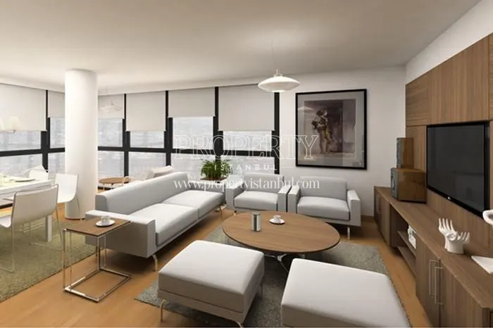 One of the living rooms in Mika Kucukyali