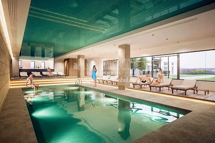 Indoor swimming pool in Mika Naturalist