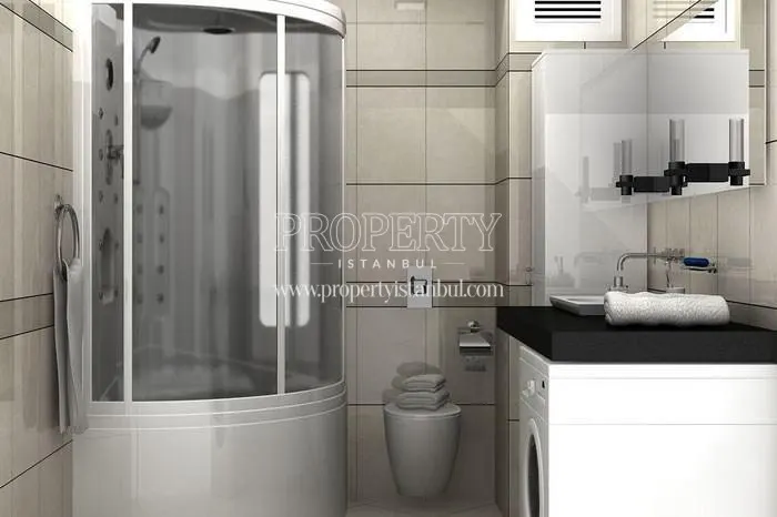 One of the bathrooms in Mimapalas