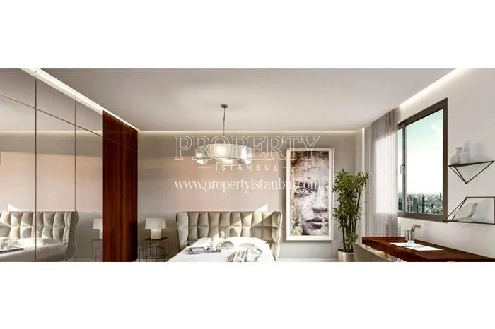 One of the master bedrooms in Minas Park Gurpinar