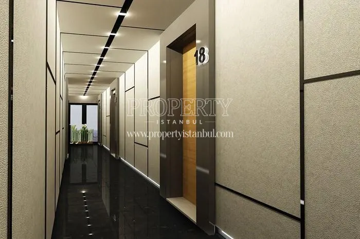 The interior corridors of the Mint E-5 building