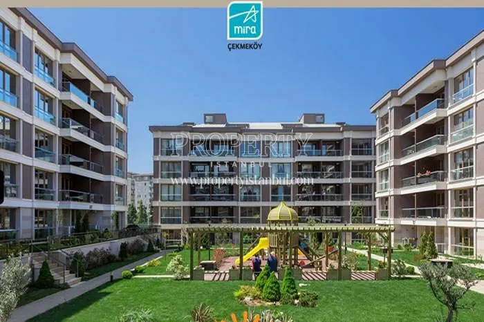 The landscape areas in Mira Cekmekoy