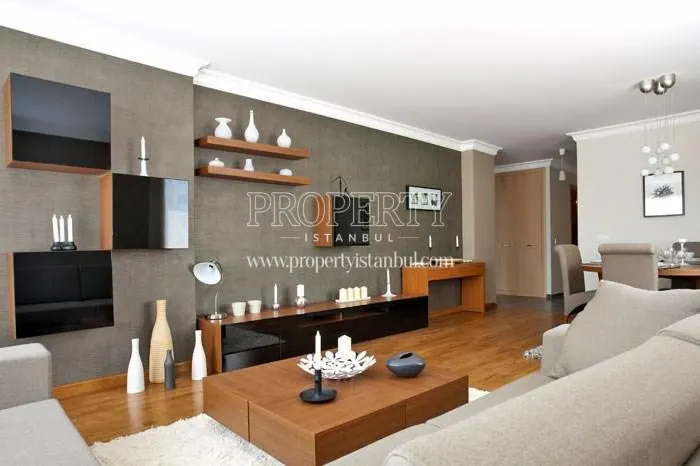 One of the living rooms in Mira Cekmekoy