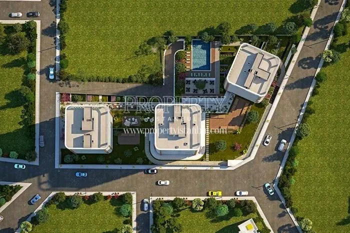 The panoramic view of the Mod Istanbul compound