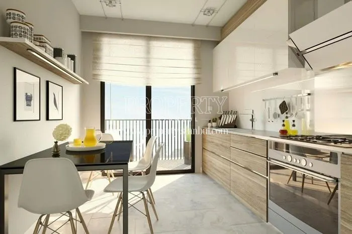 One of the kitchens in Mod Istanbul
