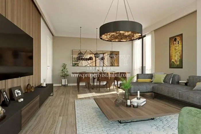 One of the living rooms in Mod Istanbul