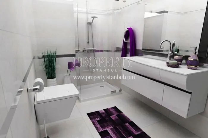 A bathroom in Moda Adalar