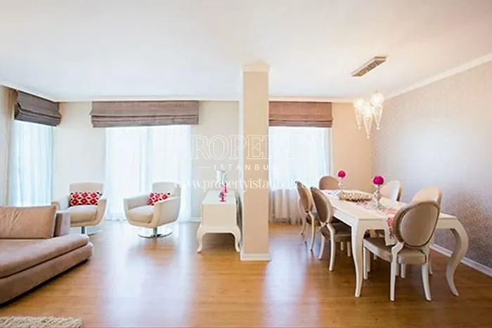 A living room in Modakent Cekmekoy