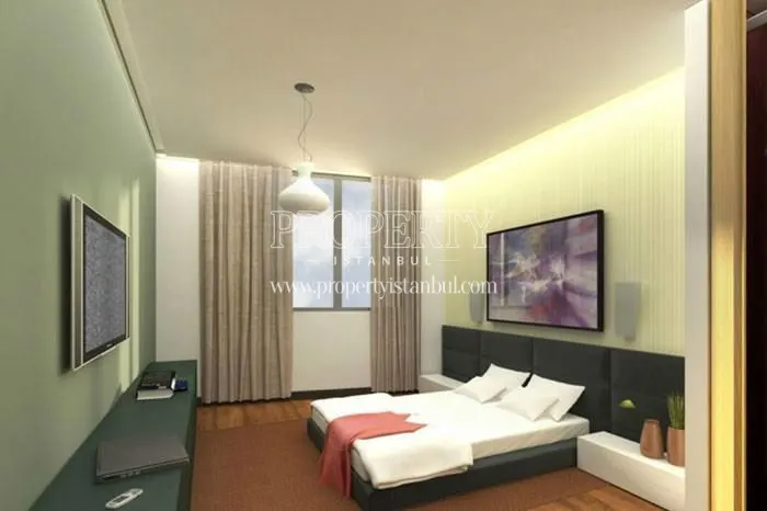 One of the bedrooms in Modernista