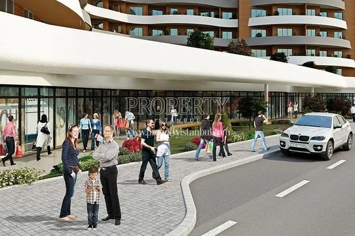 The shopping center in Mon Reve Eyup