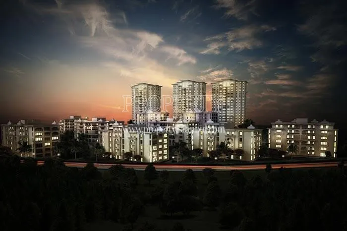 Mostar Life Grand Houses project at night