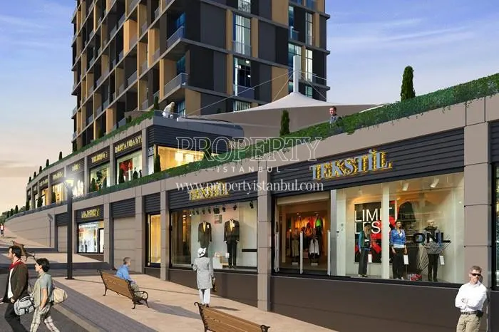 The shopping center in Motto Istanbul