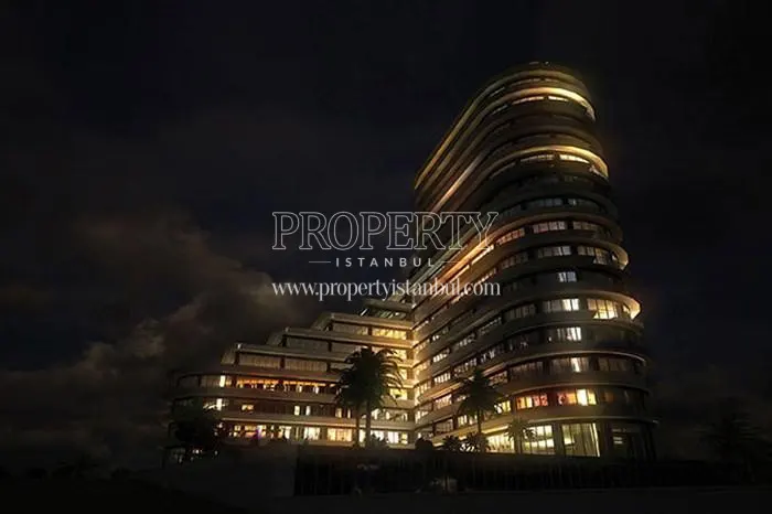 N5 Suites project at night