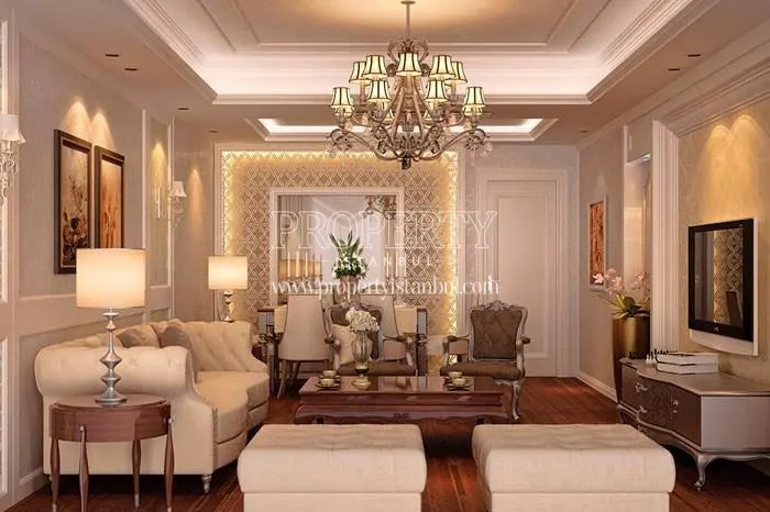 Luxury living room in NLogo Istanbul