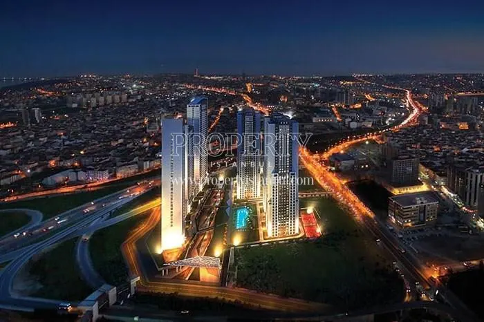NLogo Istanbul project view at night