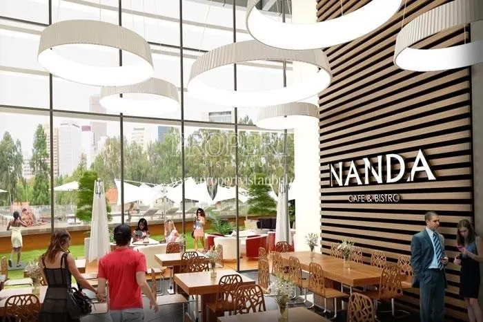 The cafe in NND 100 Tower