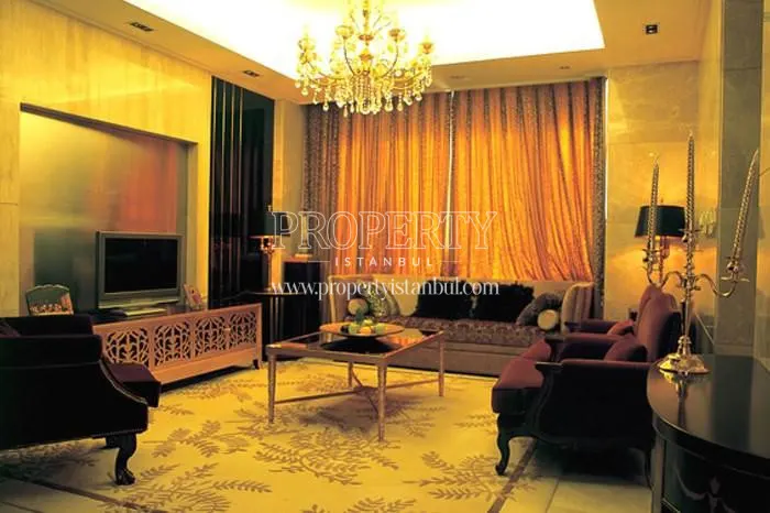 One of the living rooms in Nature Park Evleri