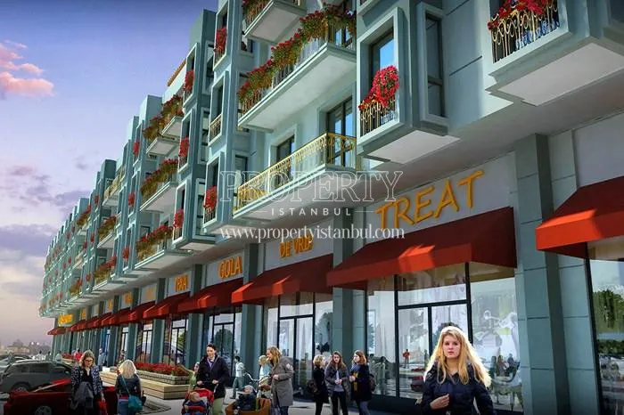 The shopping center in Ncadde Ates Corner
