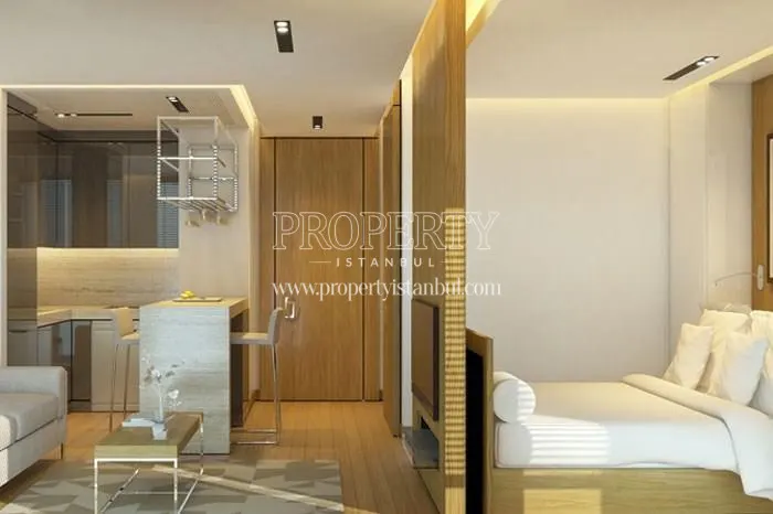 Studio flat in Nef 03 Kagithane project