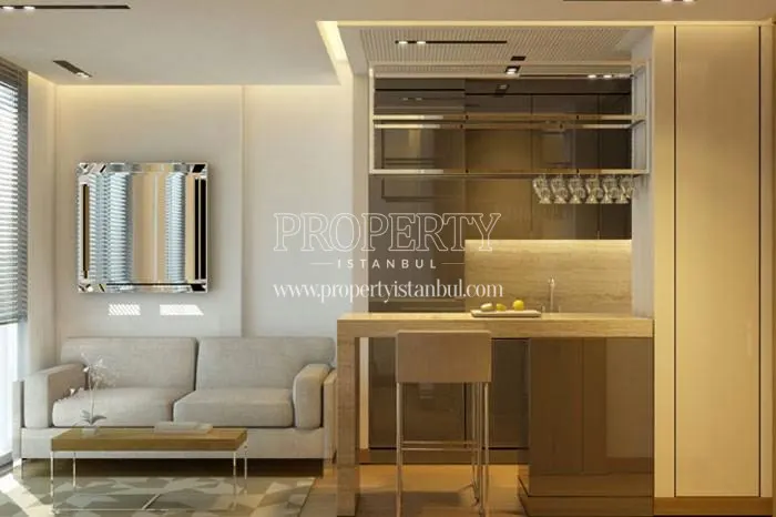 Studio flat in Nef 03 Kagithane project