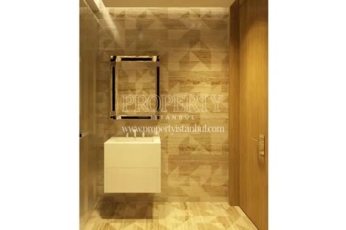 One of the bathrooms in Nef 03 Kagithane