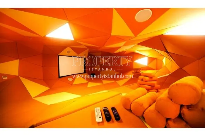 Private cinema room in Nef 36 Basinekspres