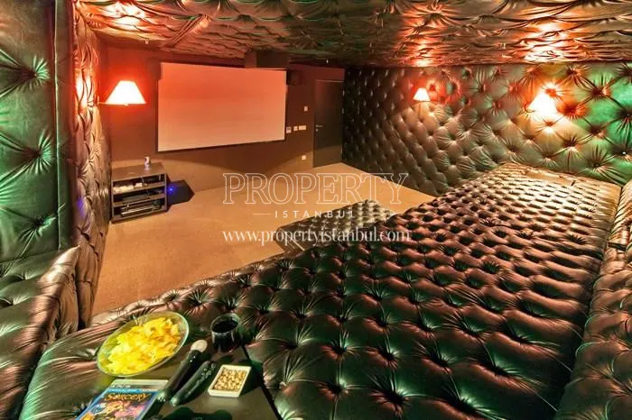 Private cinema room in Nef 36 Basinekspres