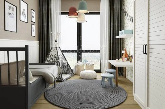 One of the bedrooms in Nef 36 Basinekspres