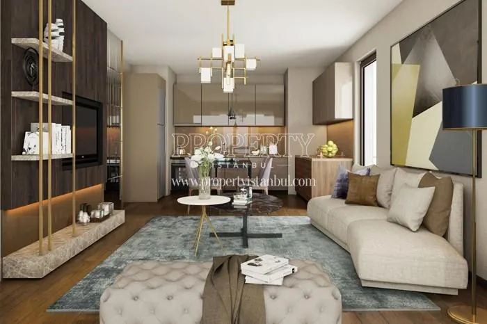One of the living rooms in Nef 36 Basinekspres