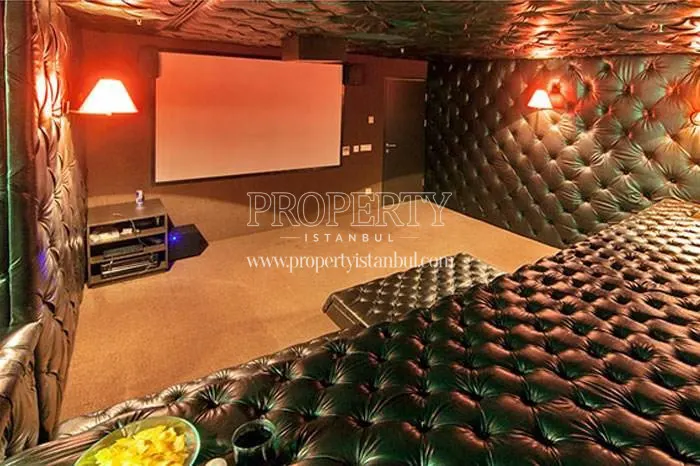Private cinema room in Nef Atakoy 22