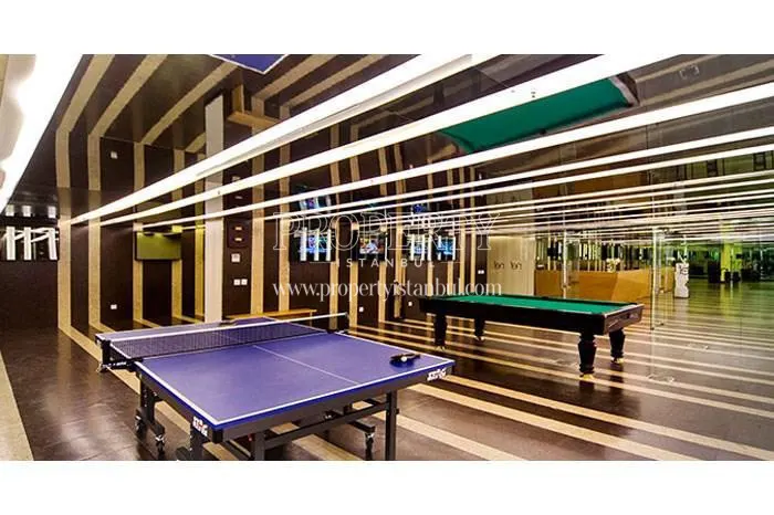 Table tennis and billiards room in Nef Atakoy 22