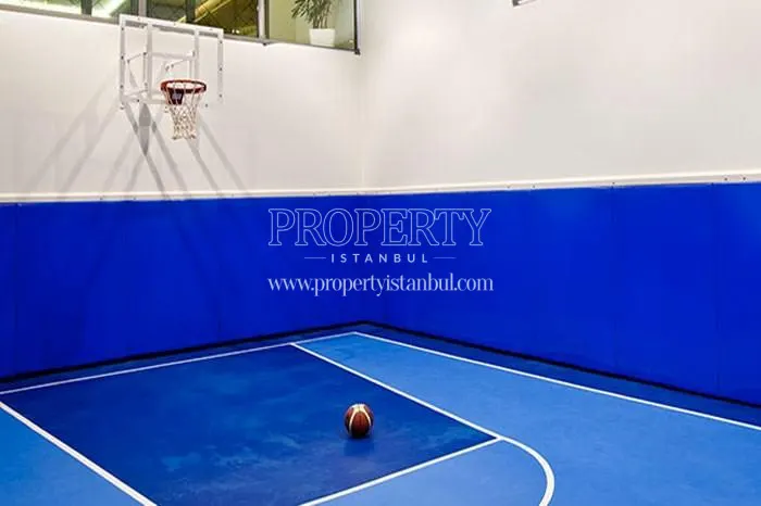 Indoor basketball court in Nef Atakoy 22