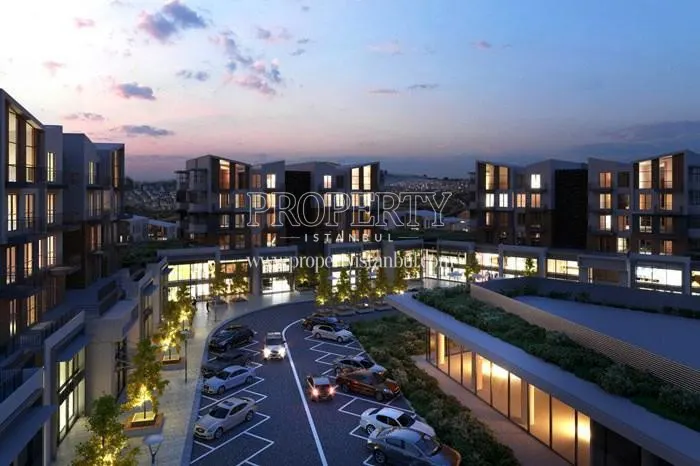 Nef Cekmekoy Ormantepe project at night