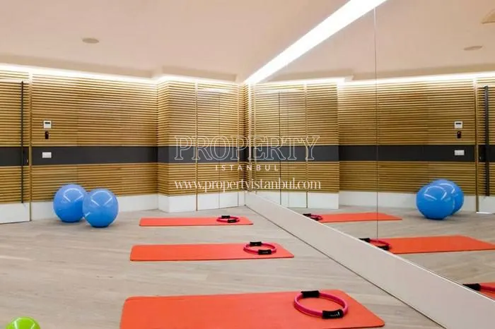 Pilates room in the Nef Offices 09 Dort Levent building