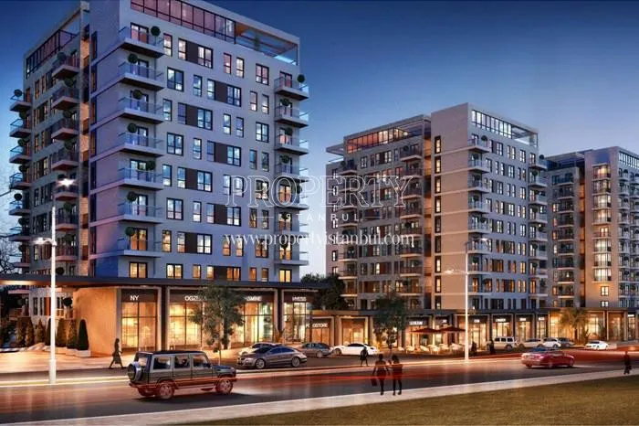 Nef Sancaktepe 19 project at night