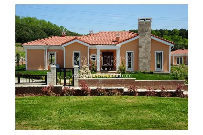 One of the luxury villas in Neo Golpark Istanbul 4. Etap