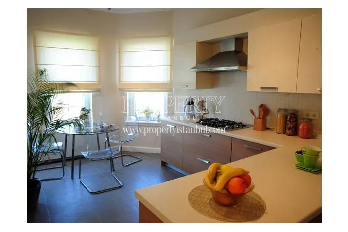 The kitchen in Neo Golpark Istanbul 4. Etap