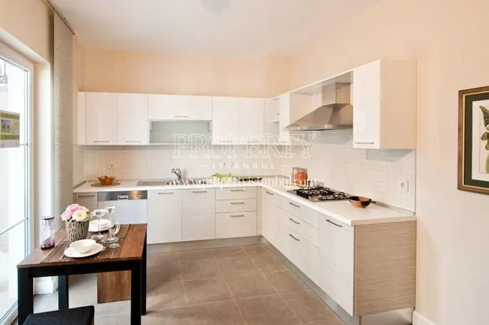 The kitchen in Neo Golpark Istanbul 4. Etap