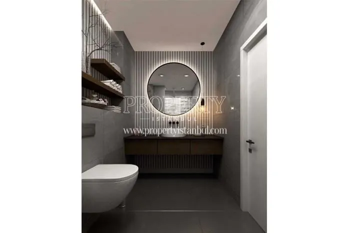 One of the bathrooms in Nest Dragos