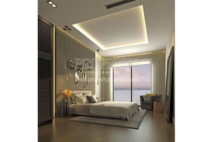 One of the master bedrooms in Nest Dragos