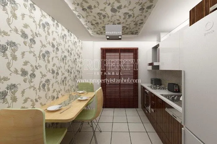 One of the kitchens in Nestiva Atasehir