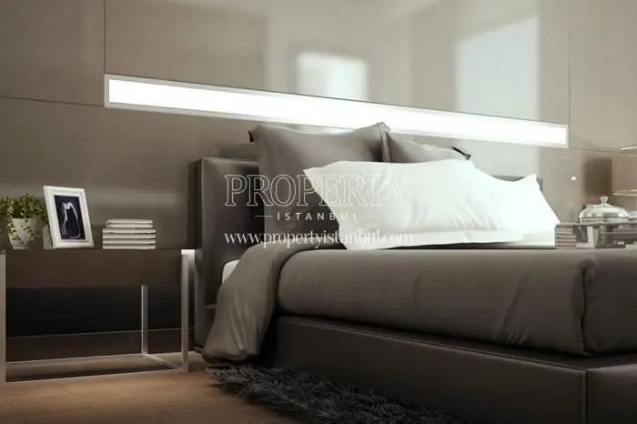 One of the master bedrooms in Nevsa Konaklari