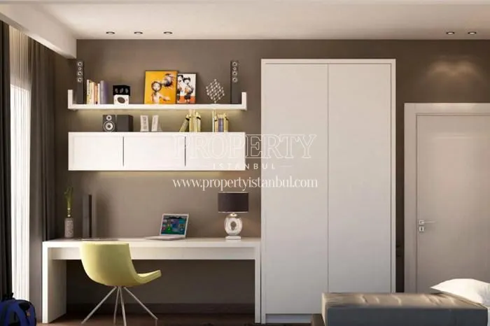 One of the bedrooms in Nevsa Konaklari