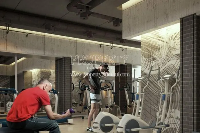 People doing sport in Nevsa Konaklari's gym