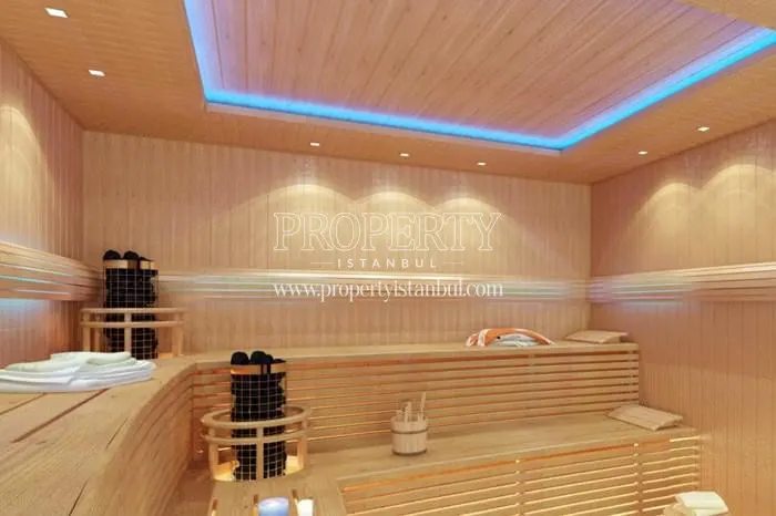 Sauna room in Nevsa Konaklari